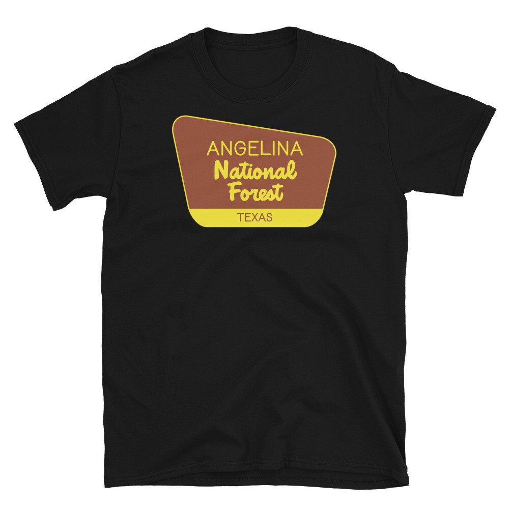 US Angelina National Forest Texas Short-Sleeve Unisex T-Shirt