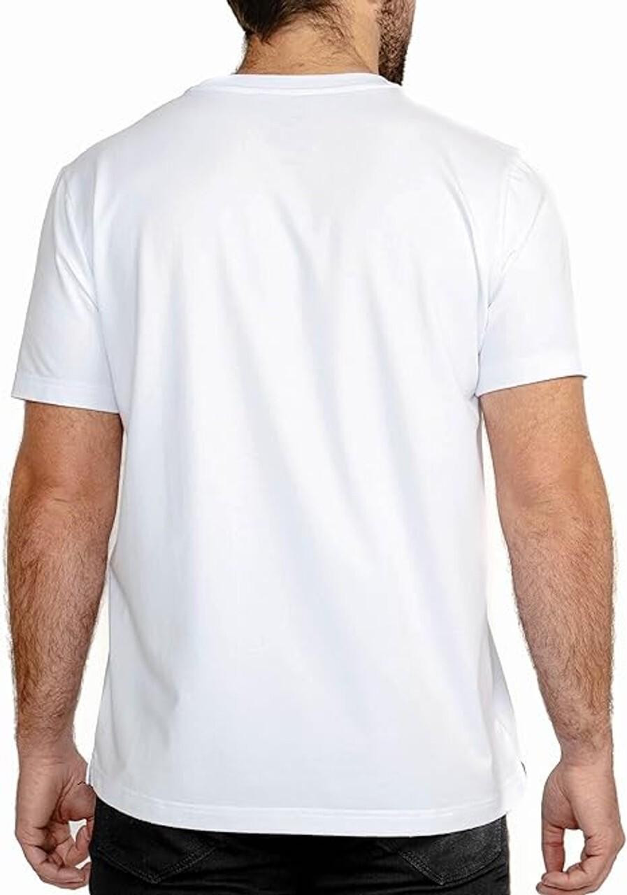 Ejis Men's Regular White T-Shirt gallery