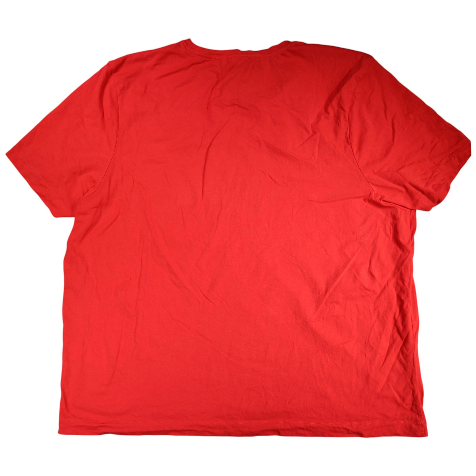 Slazenger Mens T-Shirt Size 4XL Red Short Sleeve Round Neck 100% Cotton gallery