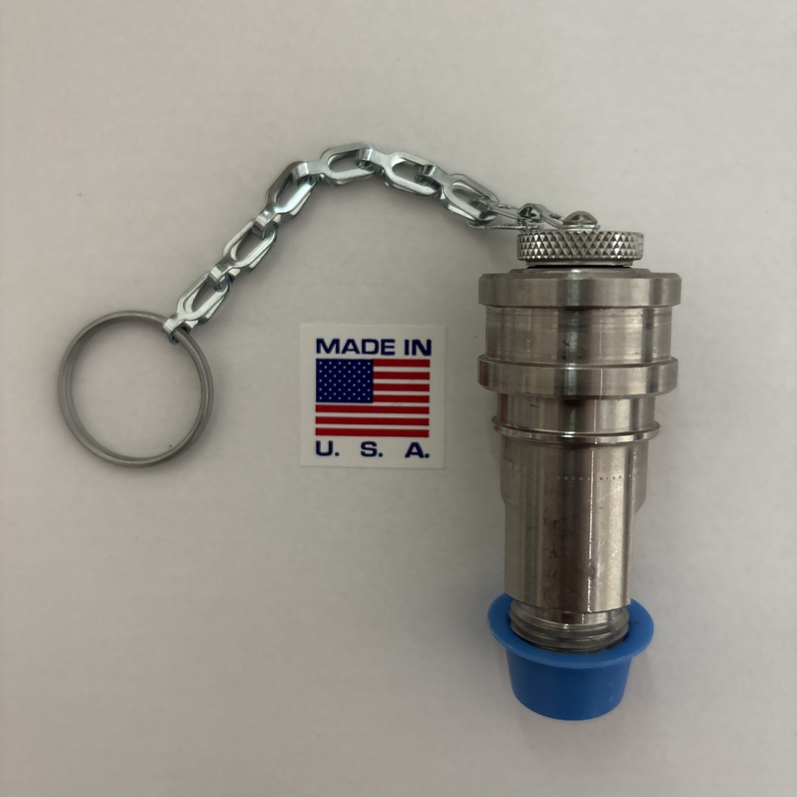 LL2-H-8M-S LL2H8MS Stainless Steel Quick Disconnect With Aluminum Dust Plug USA