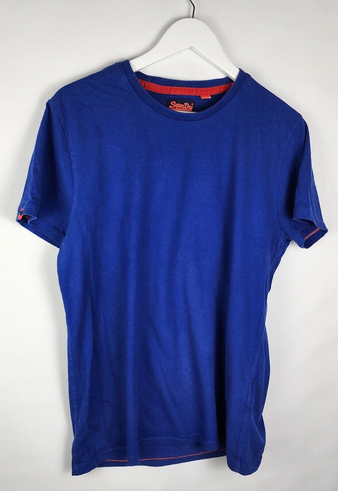 Superdry Shirt Mens Extra Large Short Sleeve Cotton Crew Neck Casual Jersey