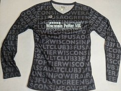 Wisconsin PoWer VBC Where Volleyball is Family Mens size L Large long sleeve