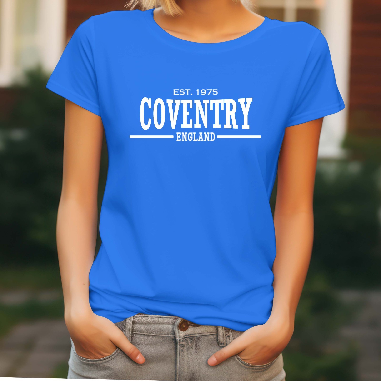 Mens 50th Birthday T Shirt City Of Birth COVENTRY any Place Year 30th 60th 40th gallery