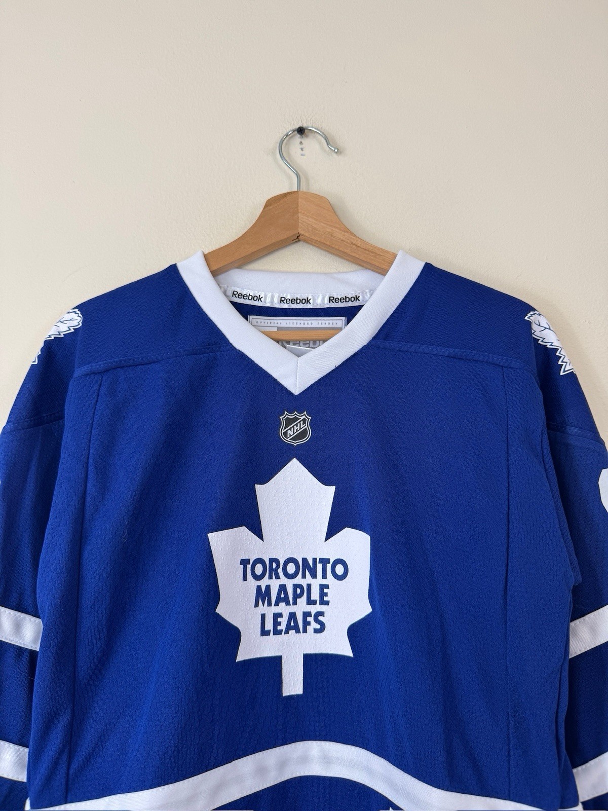 Vintage Reebok Toronto Maple Leafs NHL Long Sleeve Hockey Jersey - YL/S gallery