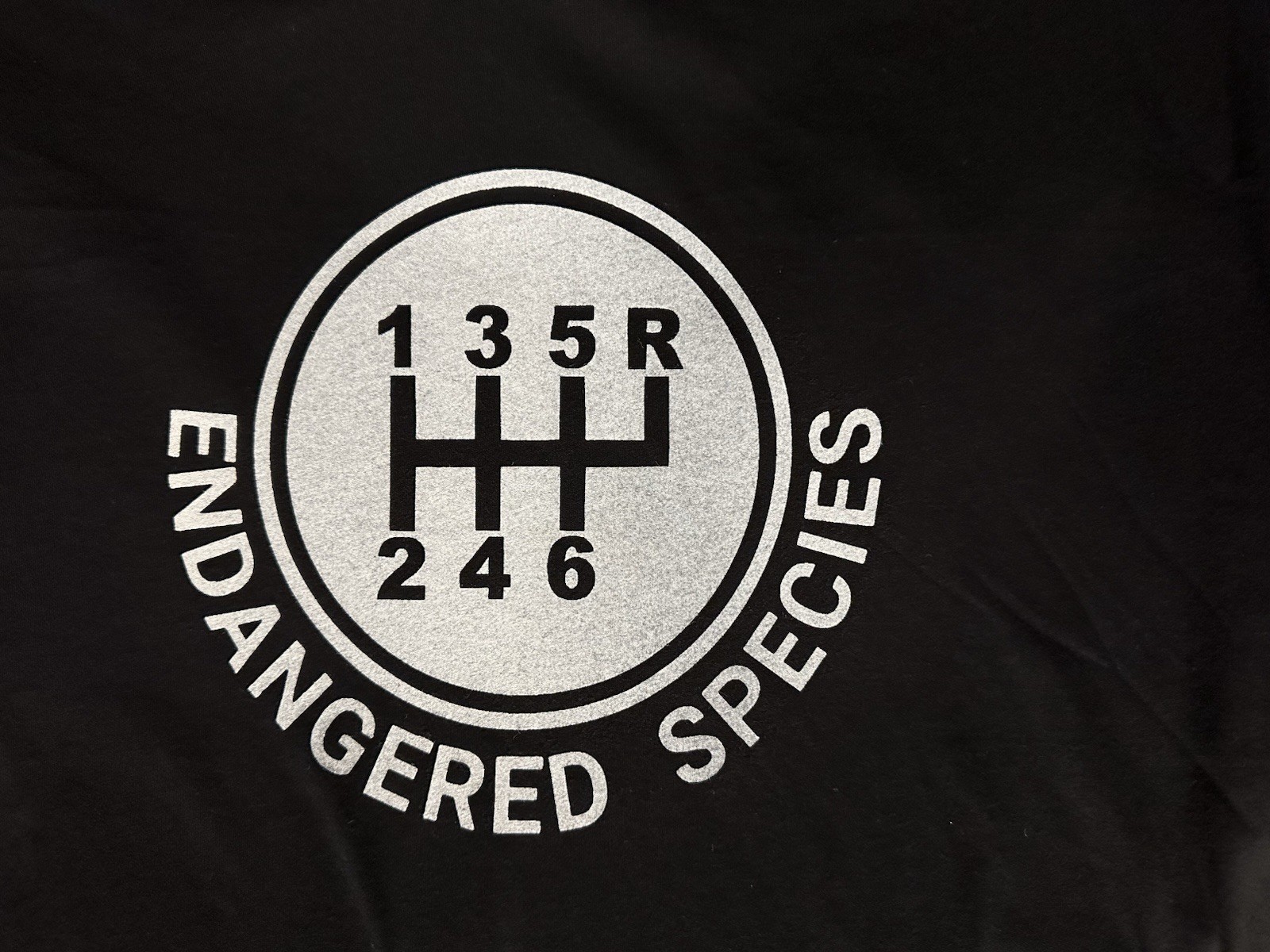 6 Speed Manual T Shirt LS Camaro Trans Am Corvette Mustang Charger SRT 5.0