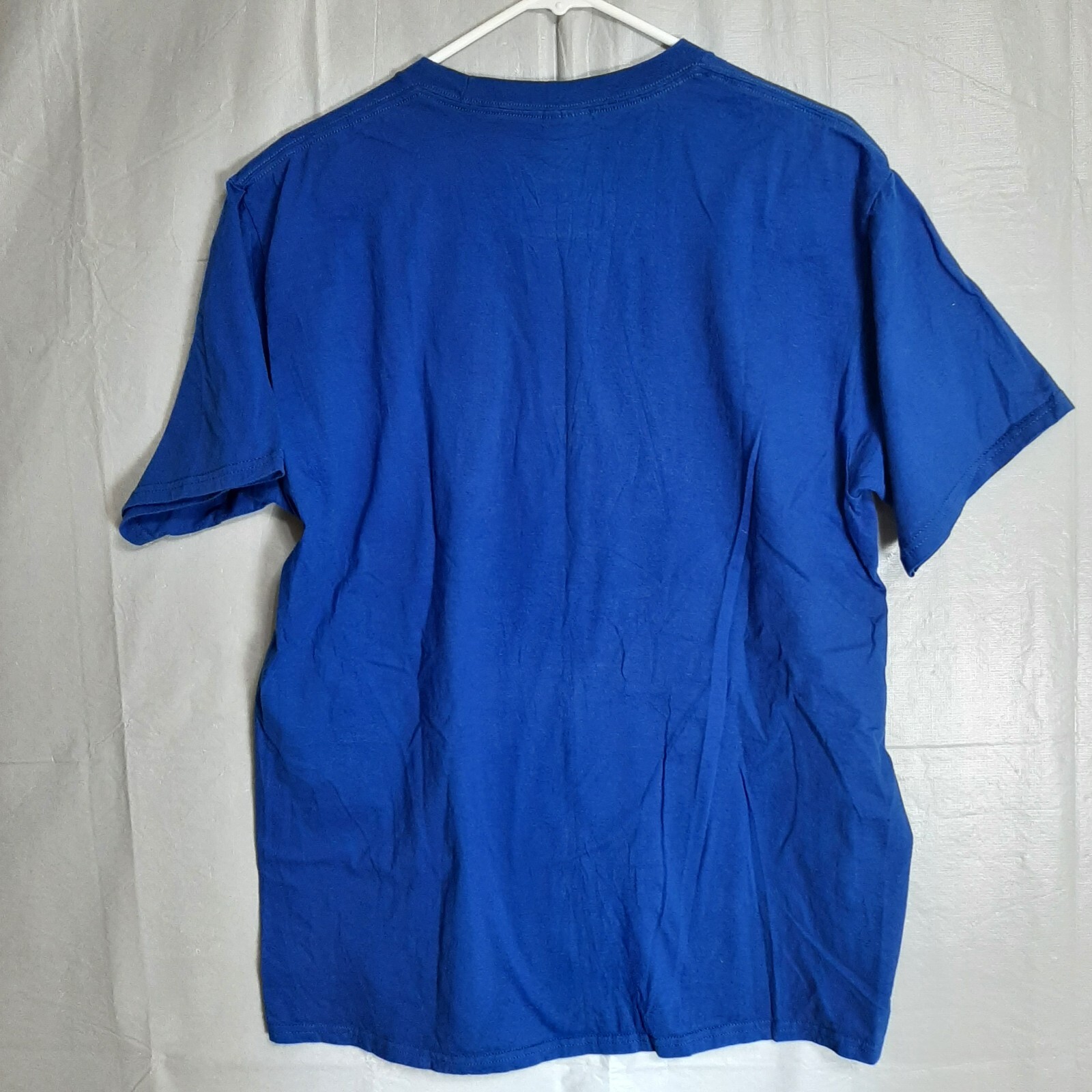 Victory American Motorcycle Blue Skeleton Graphic Tee t-shrt Large - 0167 gallery