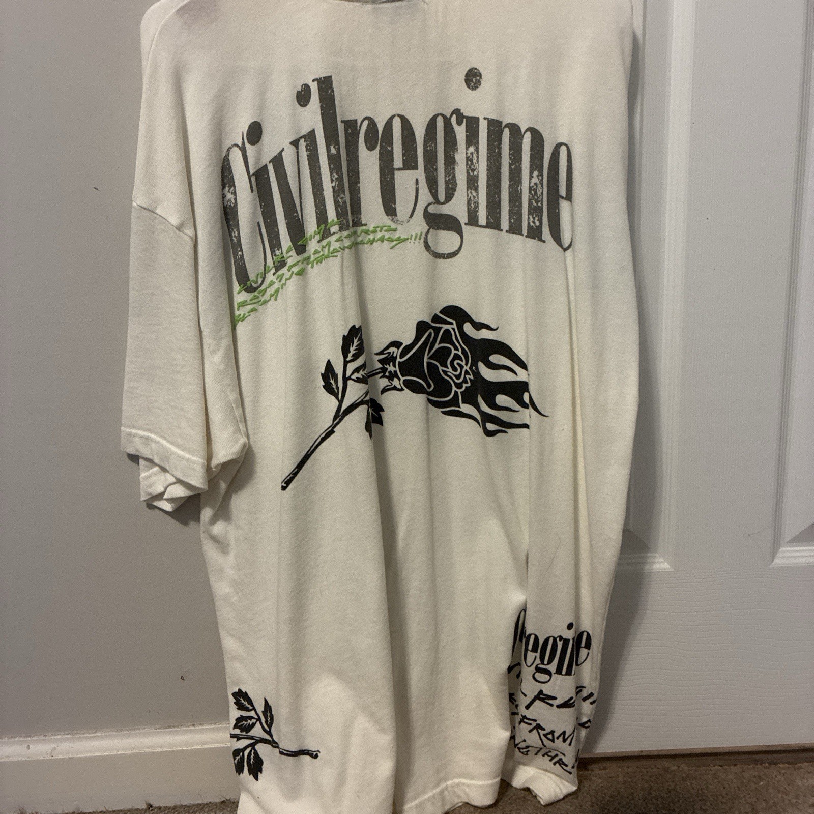 Civil Regime x RICK AND MORTY CHAOS CLASSIC OVERSIZED TEE, SIZE SMALL gallery