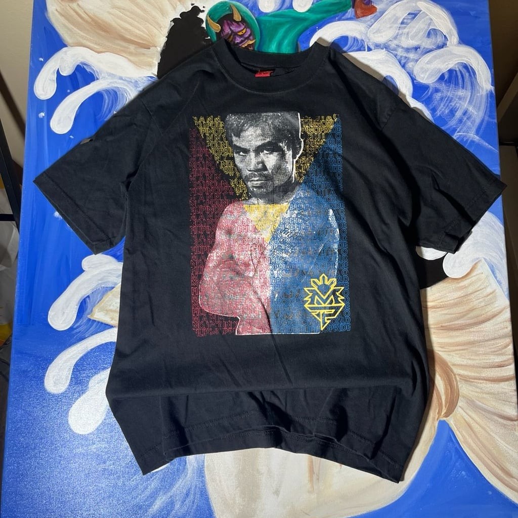 Manny Pacquiao Filipino Pride Graphic Boxing T-Shirt