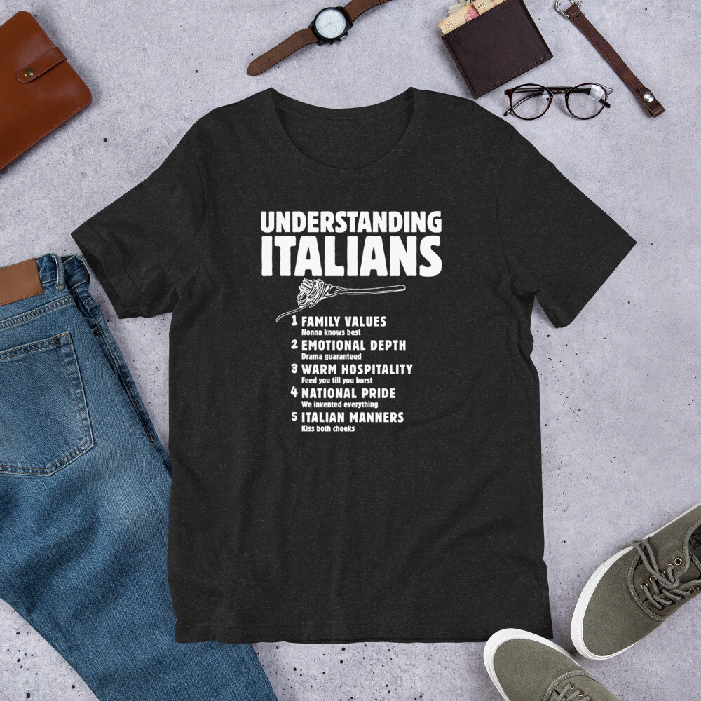 Understanding Italians Shirt, Gift for Italian, Funny Italian Shirt gallery