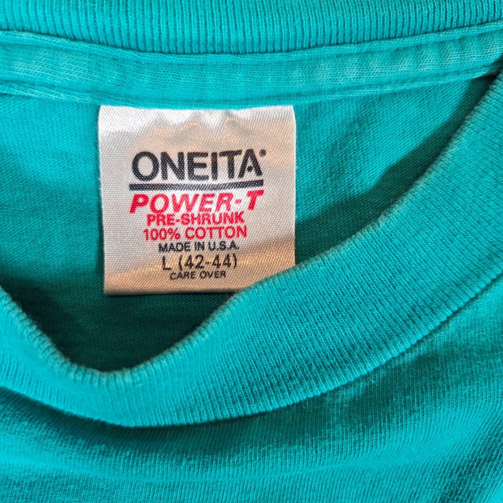Vintage 90s Oneita Power-T Albuquerque Hot Air Balloon T Shirt L Single Stitch gallery