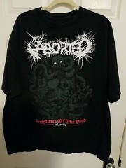Vintage Scriptures Of The Death Est. 2014 Size L/XL tee
