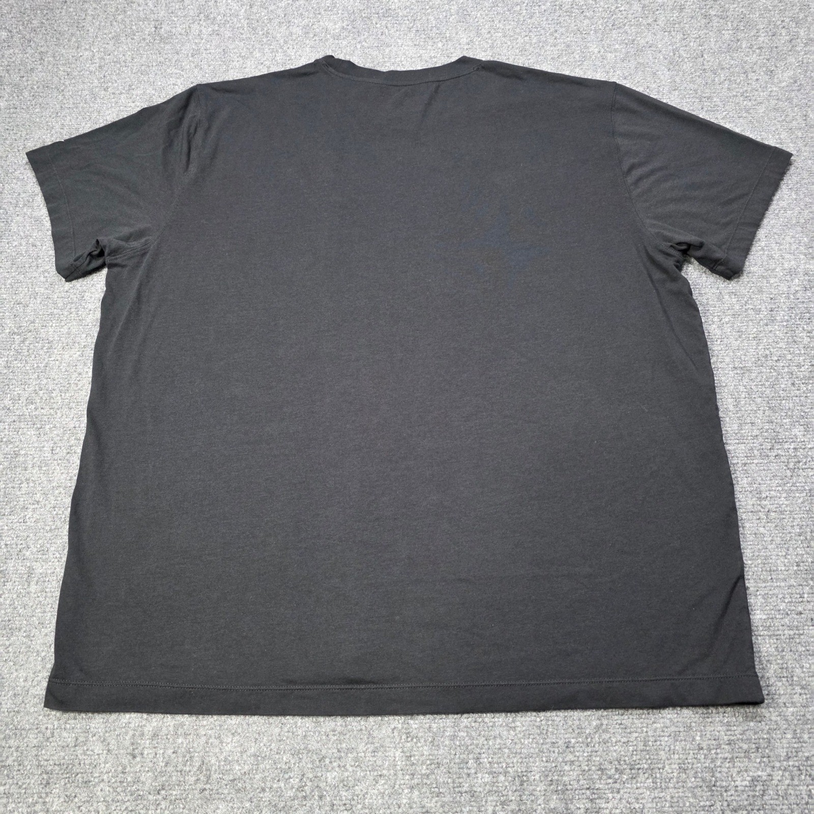 Men's 2XL Fabletics 24-7 T-Shirt Black Short Sleeve Crew Neck Athletic Training gallery