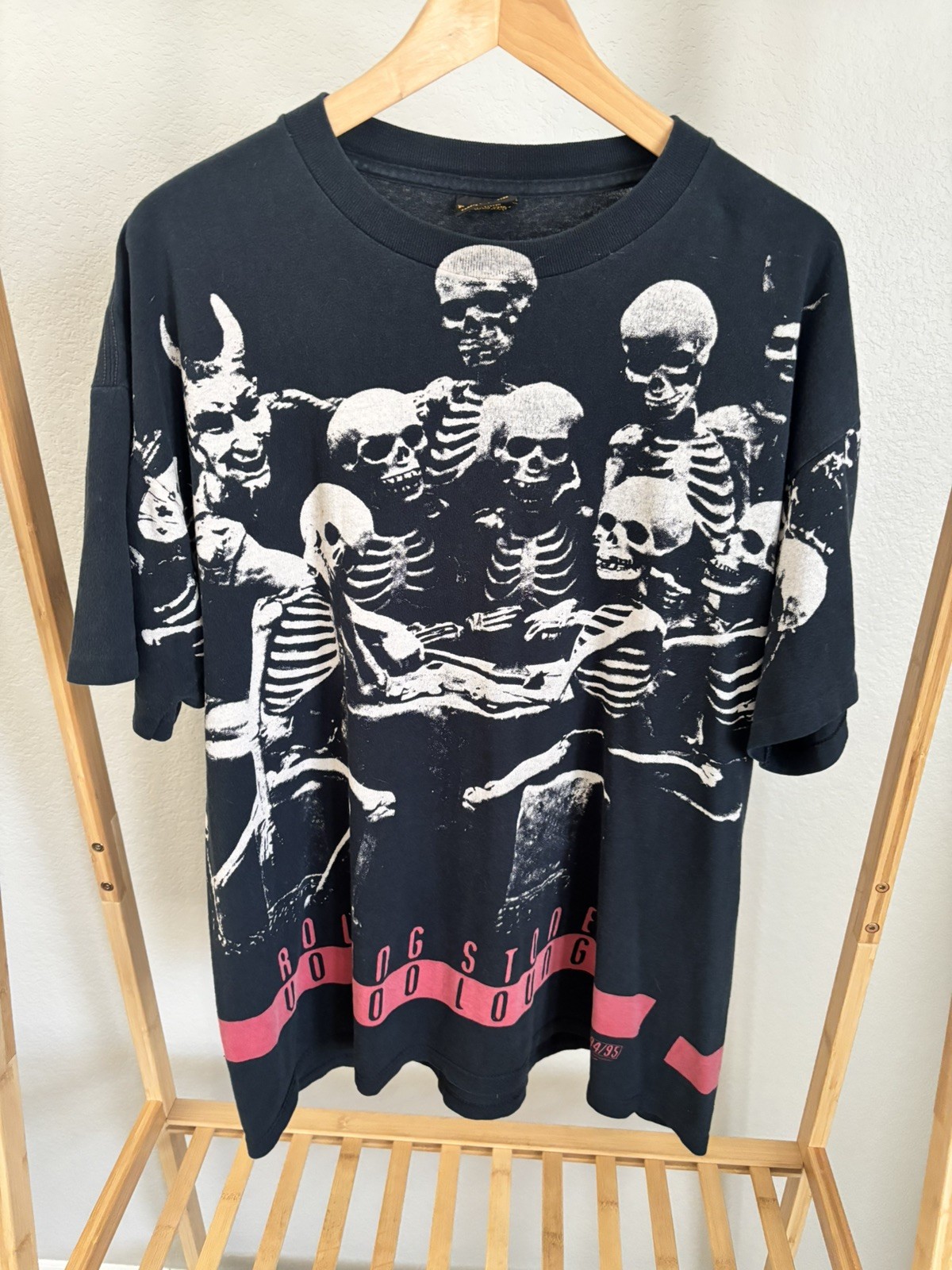 Vintage Rolling Stones Voodoo Lounge 1994 Tour Shirt Size XL Brockum Made In USA gallery