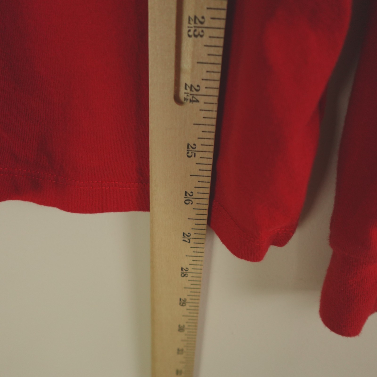 Ralph Lauren Polo Bear Pullover Large Red Sun Valley Jersey Hooded T Shirt gallery
