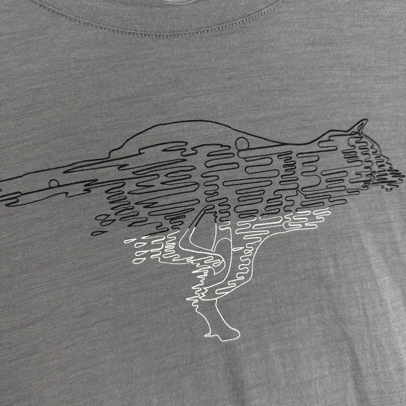 Icebreaker Merino Wool Graphic T Shirt Gray Size M Men’s Cycling Running Base gallery