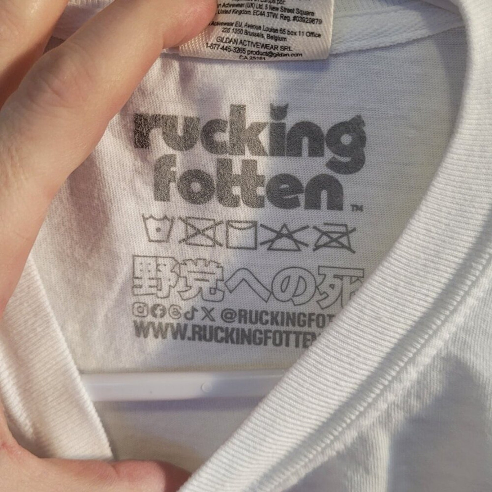 Rucking Fotten TMNT Teenage Mutant Ninja Turtles Anime Tee Large Comfort Colors gallery