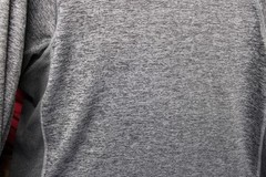 BCG Men’s Gray Moisture Wicking Pullover Long Sleeve Activewear Shirt Size Large