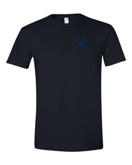 NY Yankees Left Chest Graphic Logo, TEES, New York Baseball Unisex. All Sizes!!