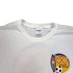 OC Orange County CA Kickoff Classic Soccer Surfboard Graphic T Shirt Gildan L