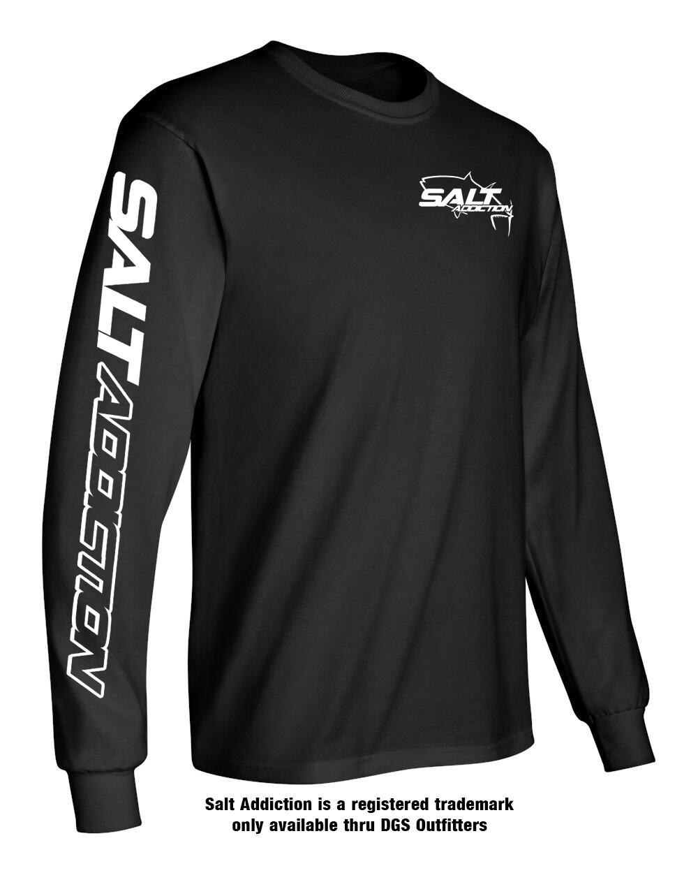Salt Addiction t shirt long sleeve saltwater fishing apparel Tuna life reel gallery