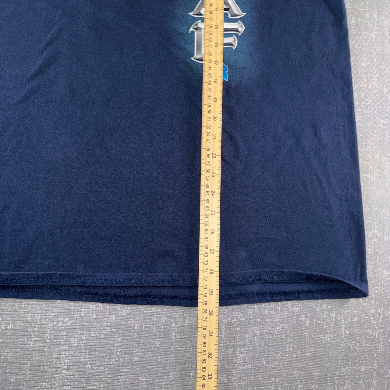US Air Force USAF Graphic T-Shirt Mens XL Navy Blue MCMXLVII 1947 Eagle Eagle gallery