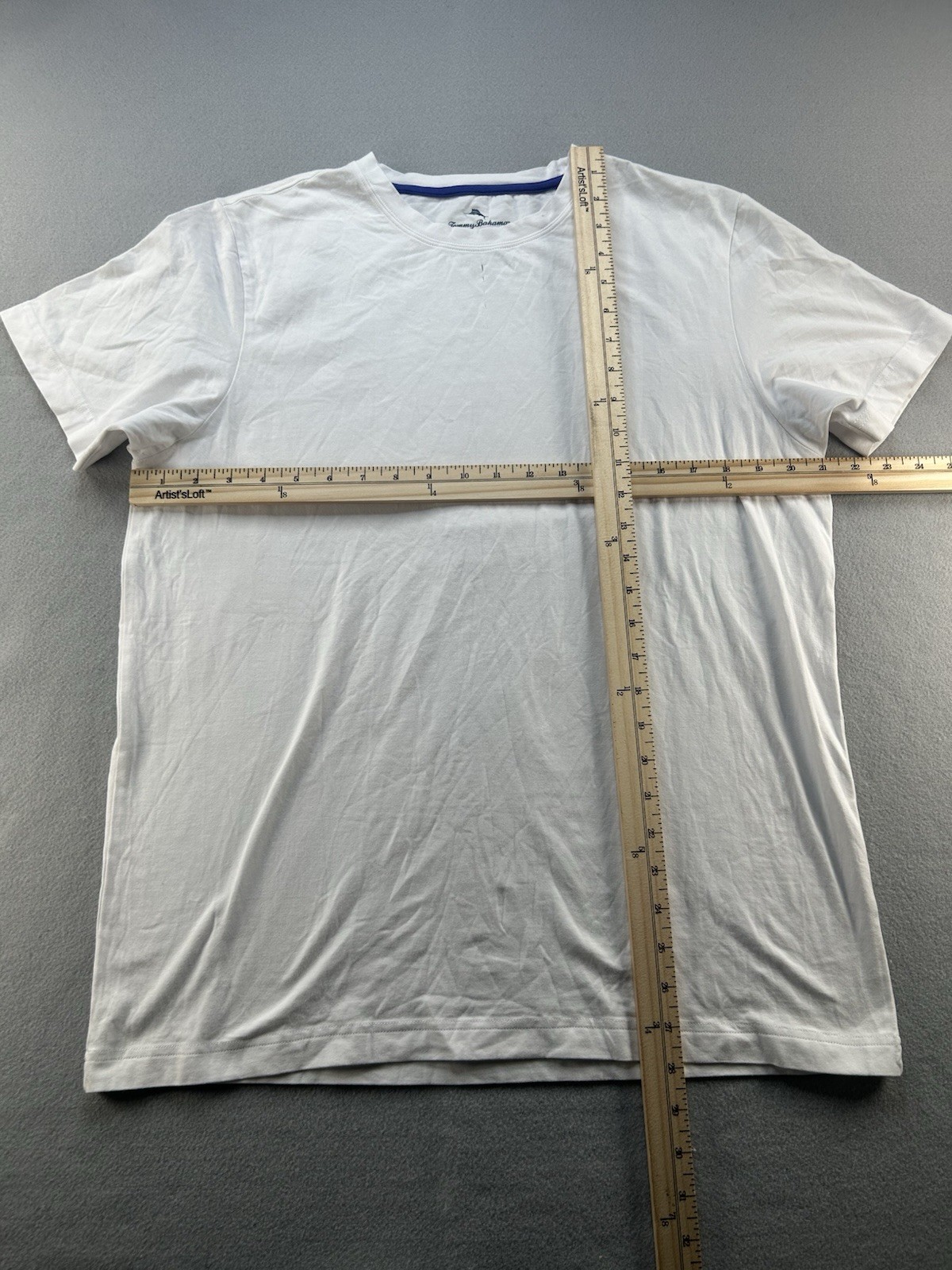 Tommy Bahama Men Shirt White M Cotton Spandex Lounge Sleepwear NWOT Marlin Logo gallery