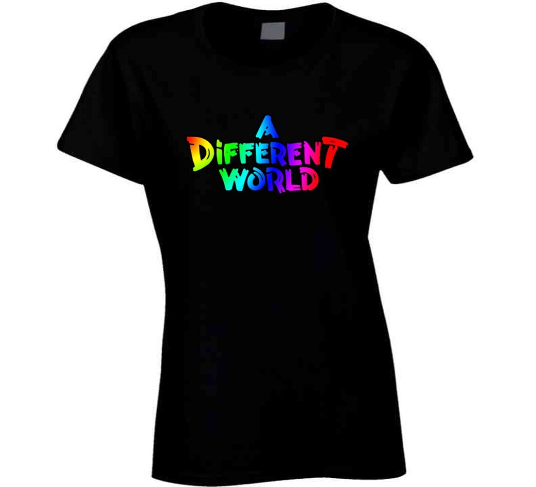 A Different World Tv Show Title Fan T Shirt gallery