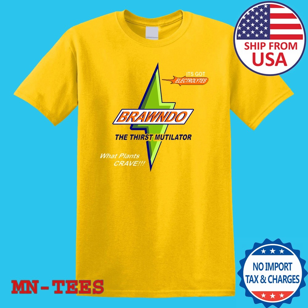 BRAWNDO Yellow Size S-5XL