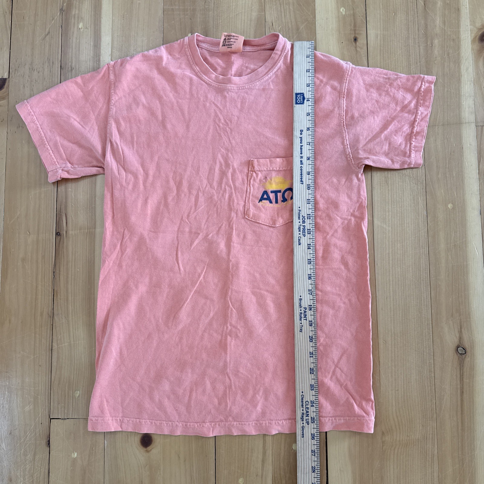 Comfort Colors White Tea Rose Formal Alpha Tau Omega Horseshoe Bay, TX T Shirt S gallery