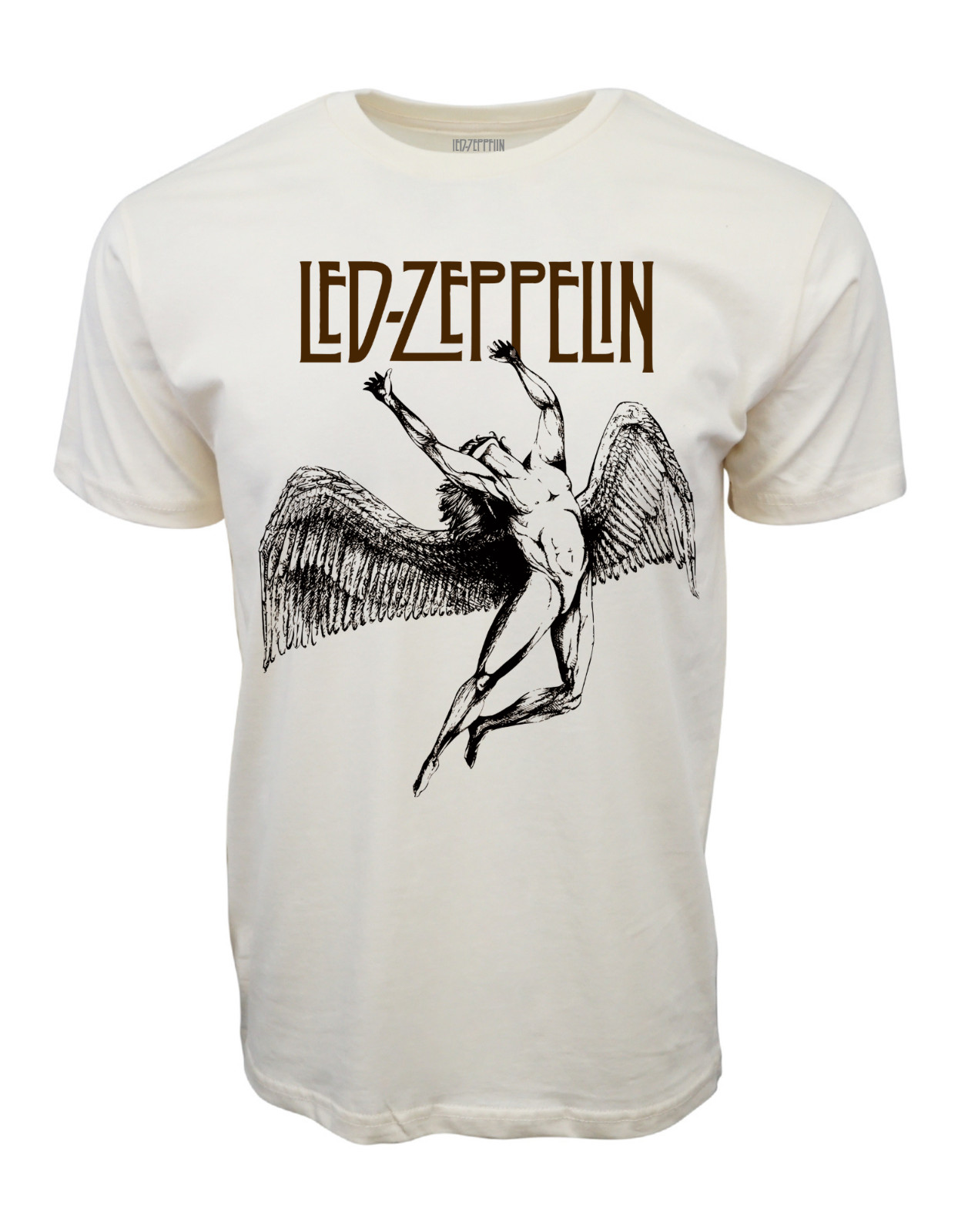 Led Zeppelin Zoso Natural Graphic T shirt gallery