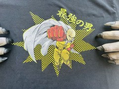 One Punch Man Yusuke Murata SHUEISHA 3D Mini Graphic Men’s T Shirt Size Large L