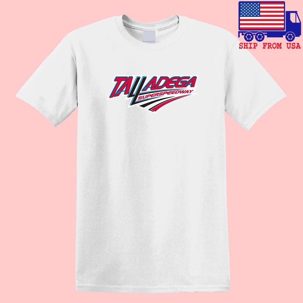 Talladega Superspeedway Men’s White Size S-5XL