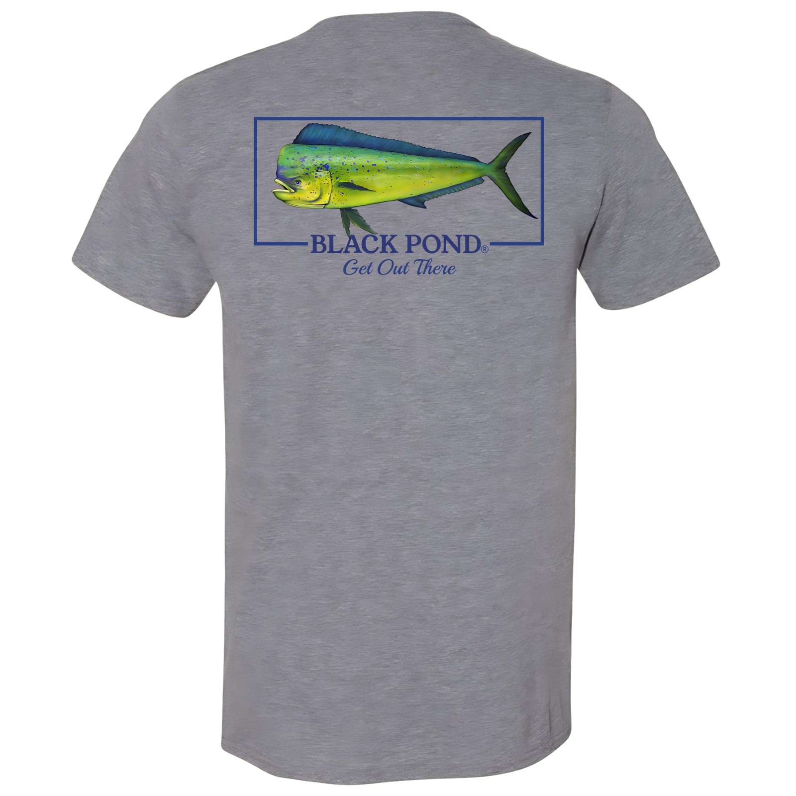 Black Pond Saltwater Series Men's T-shirt Offshore Fishing Mahi Dorado Dolphin gallery
