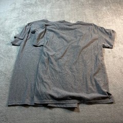 Gildan DryBlend T-Shirts 2 Pack Heather Gray Soft Everyday Wear Medium Workwear