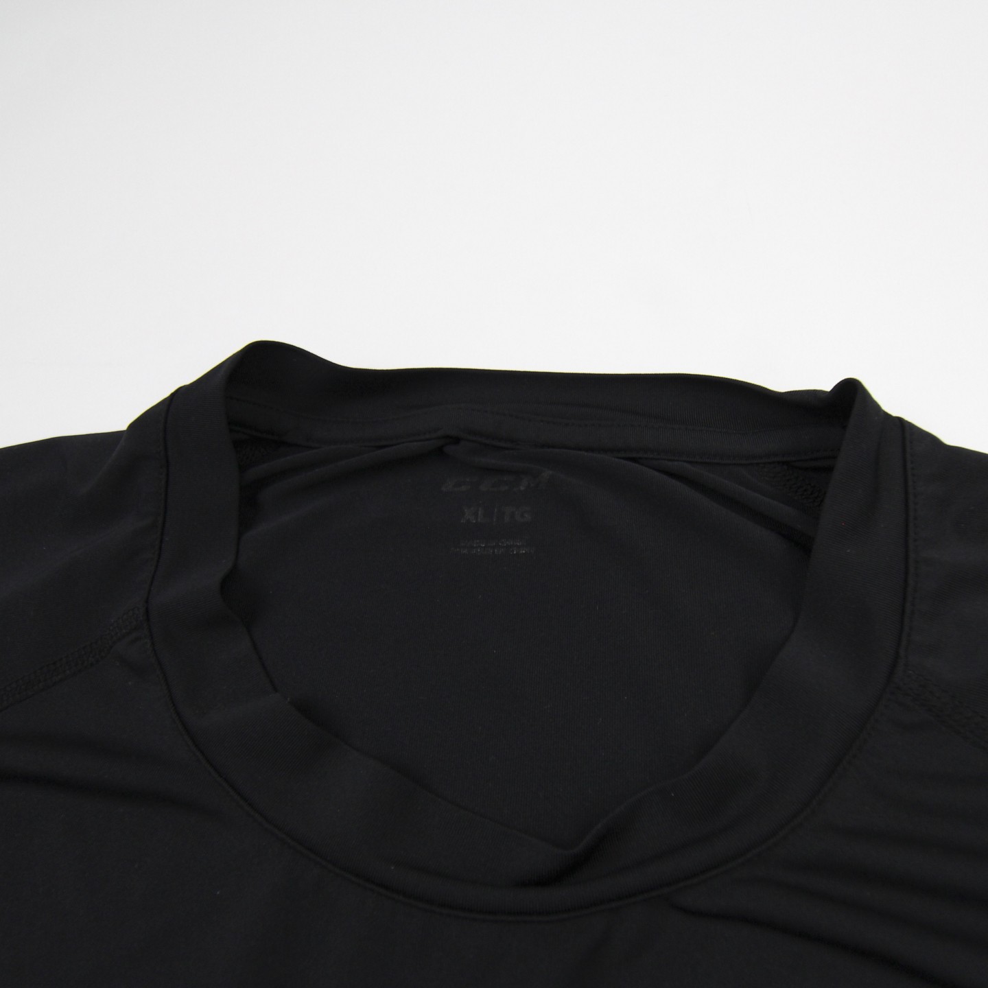 CCM Long Sleeve Shirt Men's Black Used XL gallery