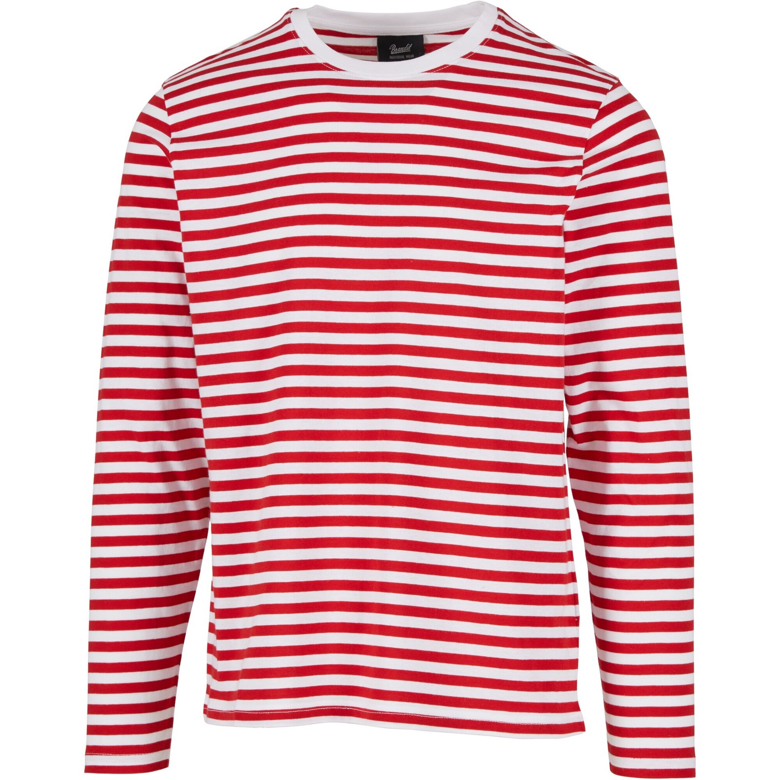 Brandit jersey shirt stripe long sleeve men's long sleeve shirt striped cotton gallery