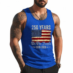 American Flag 250th Anniversary 1776 2026 Tank Top