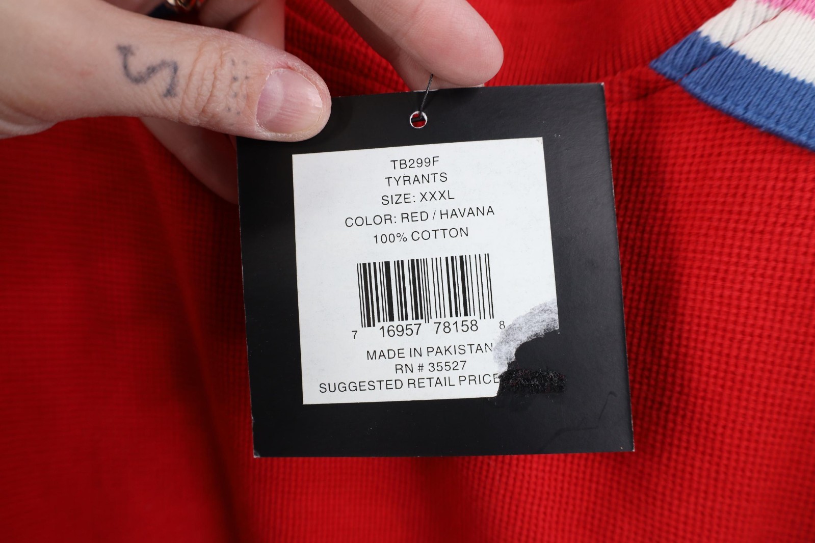 Deadstock Vtg 90s Marithe Francois Girbaud Mens 3XL Heavy Thermal Knit T-Shirt gallery