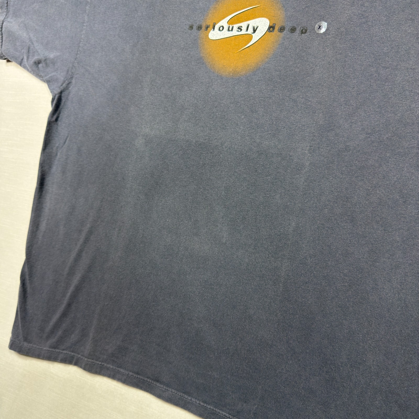 Vintage SDI Shirt Men XL Navy Blue Sun Valley Seriously Deep Ski 90s READ gallery