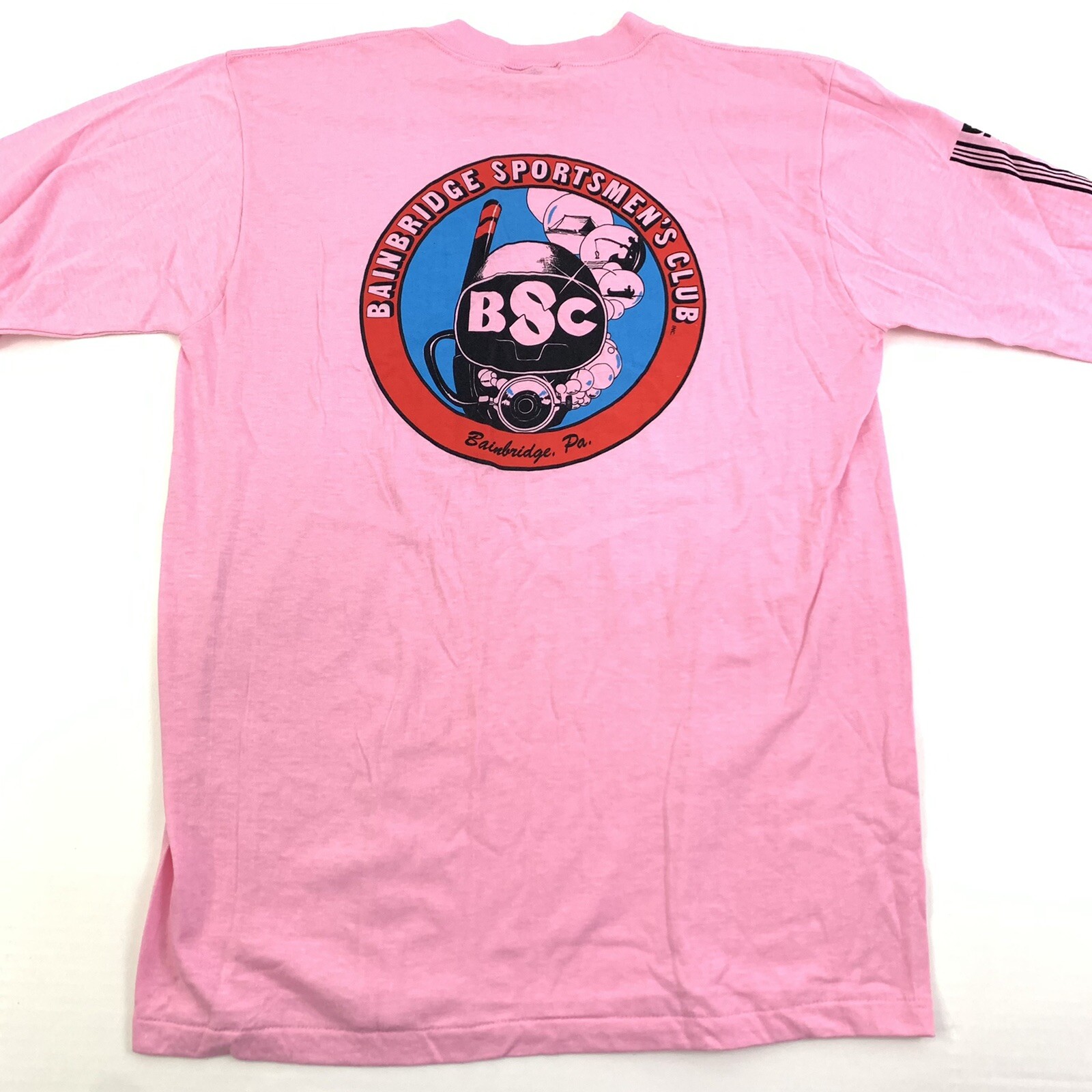 BainBridge Sportmen’s Club Scuba Diving T-Shirt Pennsylvania Sportsman #7607 gallery