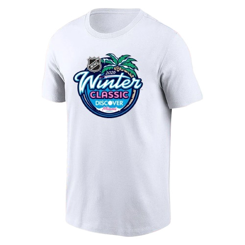 🔥 SALE 30% - 2026 NHL Winter Classic At Miami Logo Unisex All Size S-5XL gallery