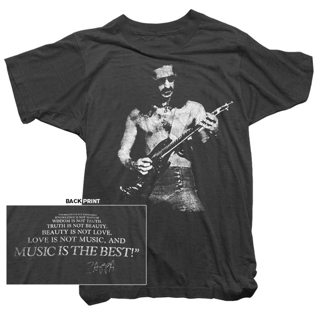 Frank Zappa Official T-Shirt - Guitar Tee - Mens gallery