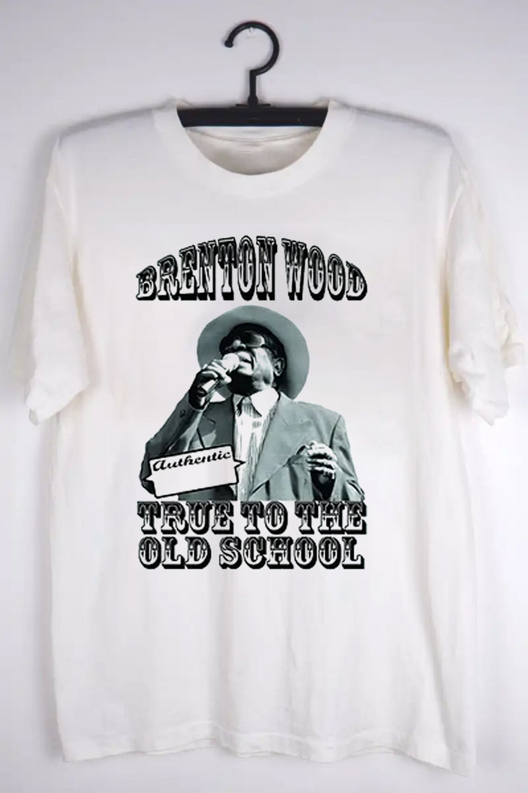 Brenton Wood True To The Old School White All Size Shirt AR815