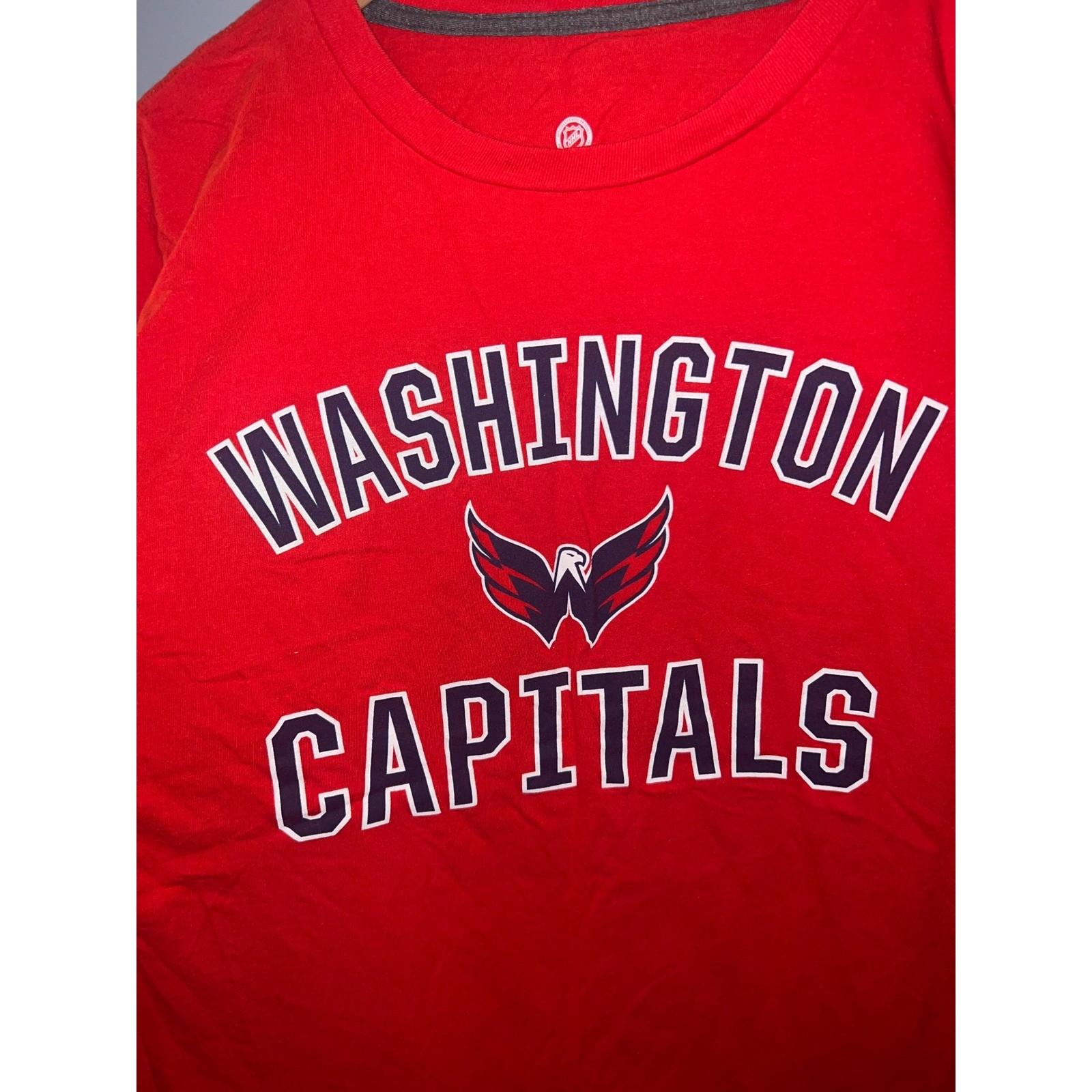 Fanatics Washington Capitals NHL Red Graphic T-Shirt Mens Medium Short Sleeve gallery