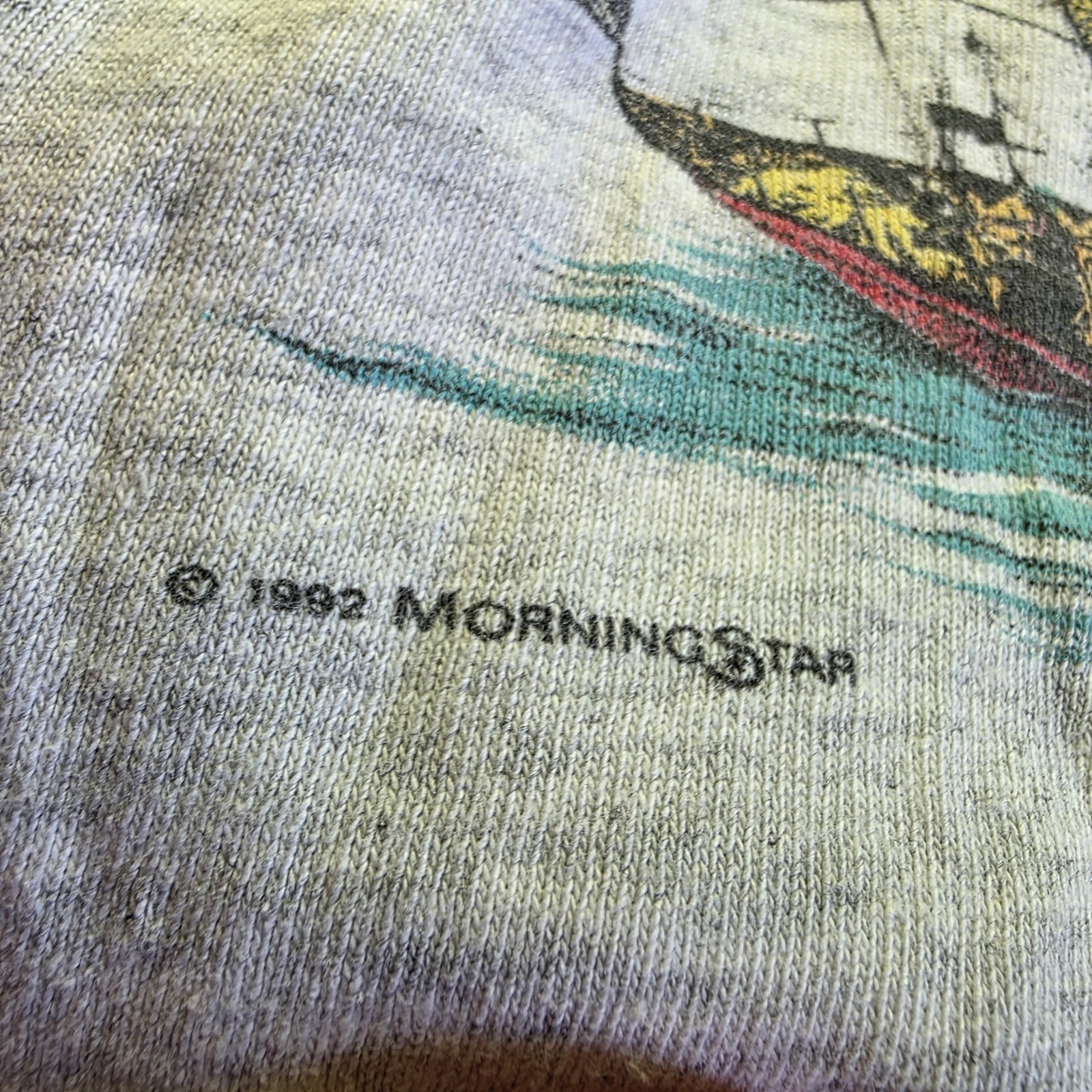 Vintage 90s Four Seasons Resort Nevis WI T Shirt Single Stitch Map Sailboat M gallery