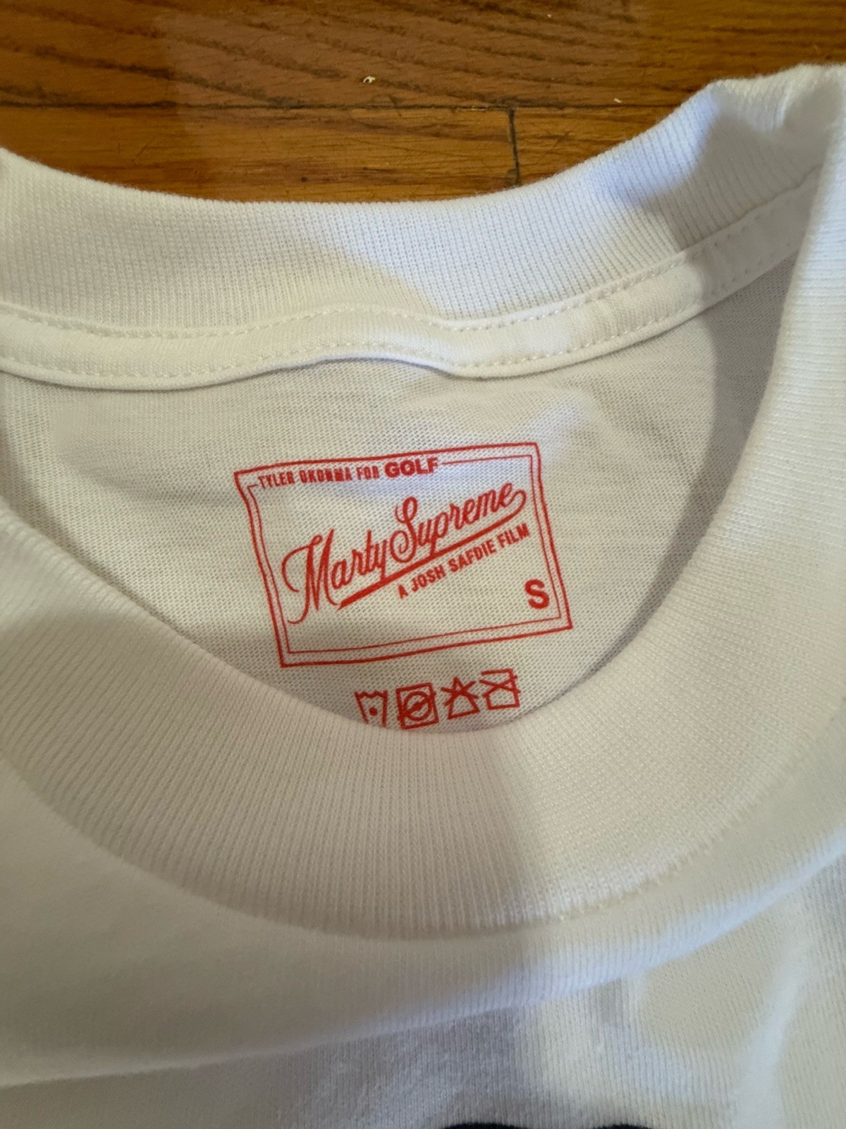 Marty Supreme LOGO Tee by GOLF WANG - Size SMALL Tyler The creator Safdie gallery