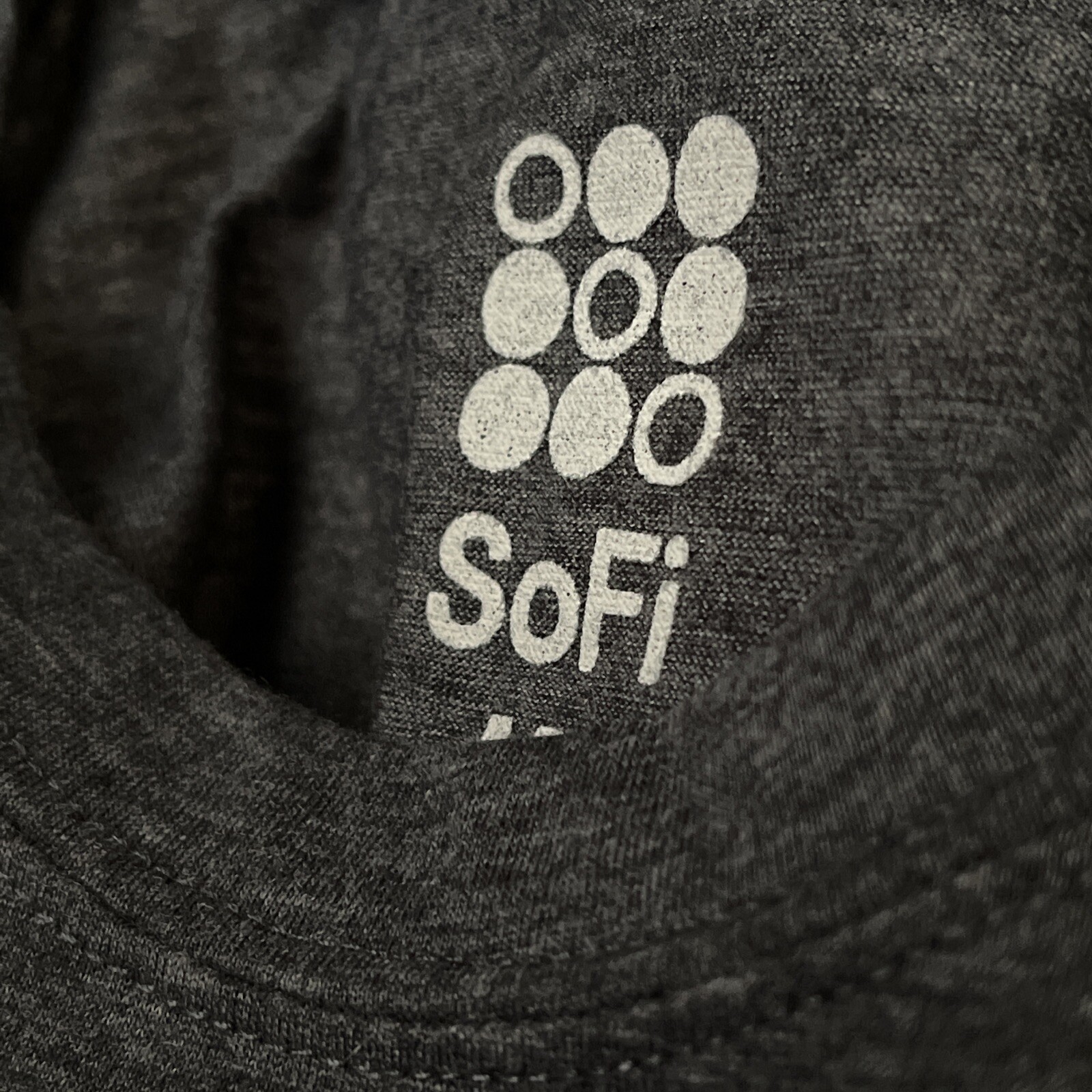 SoFi Technologies App "Ambition Is My Fuel" Large T-Shirt Gray Men's Employee gallery