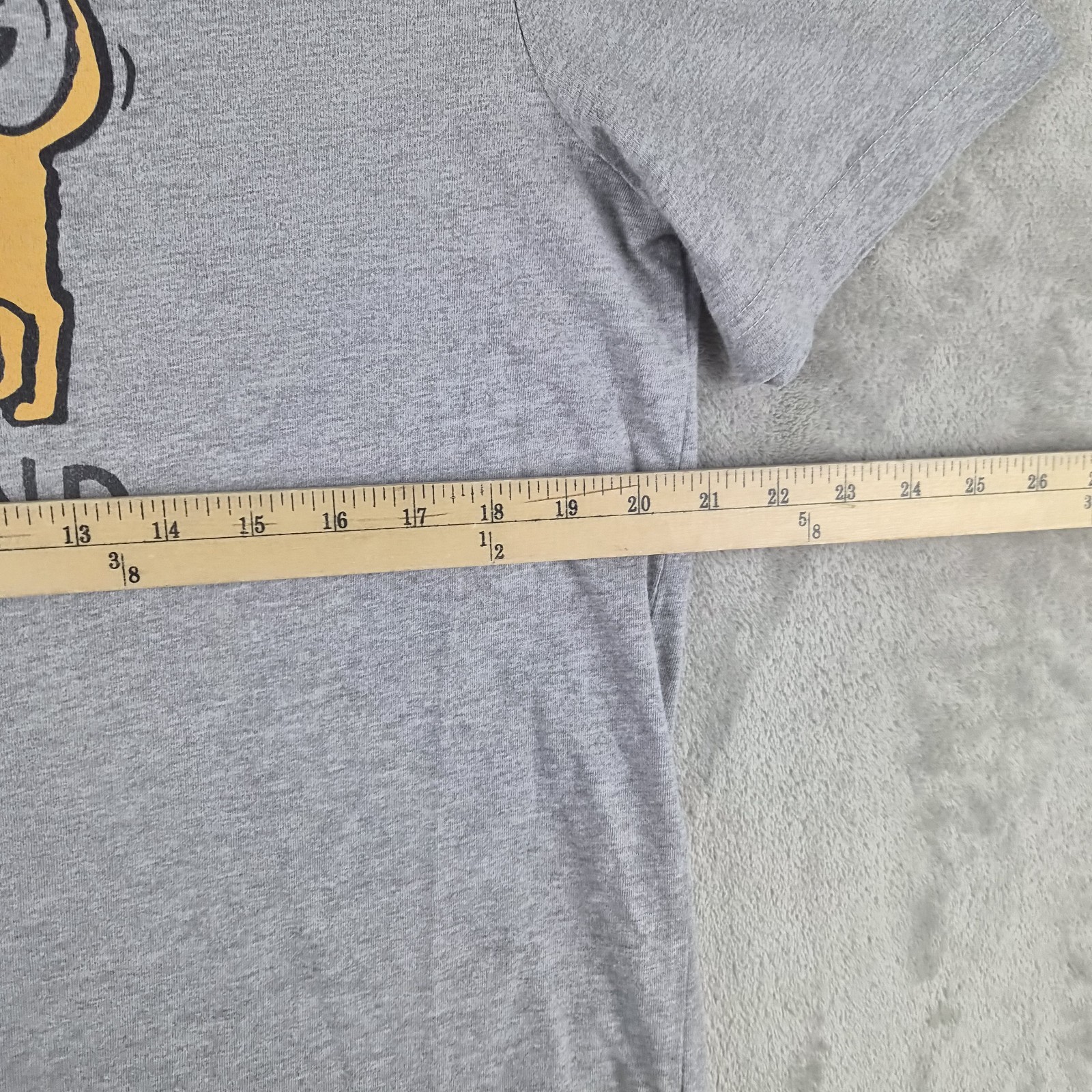 Life Is Good Shirt Mens Medium Gray Thank You For Being My Friend Dog Graphic T gallery