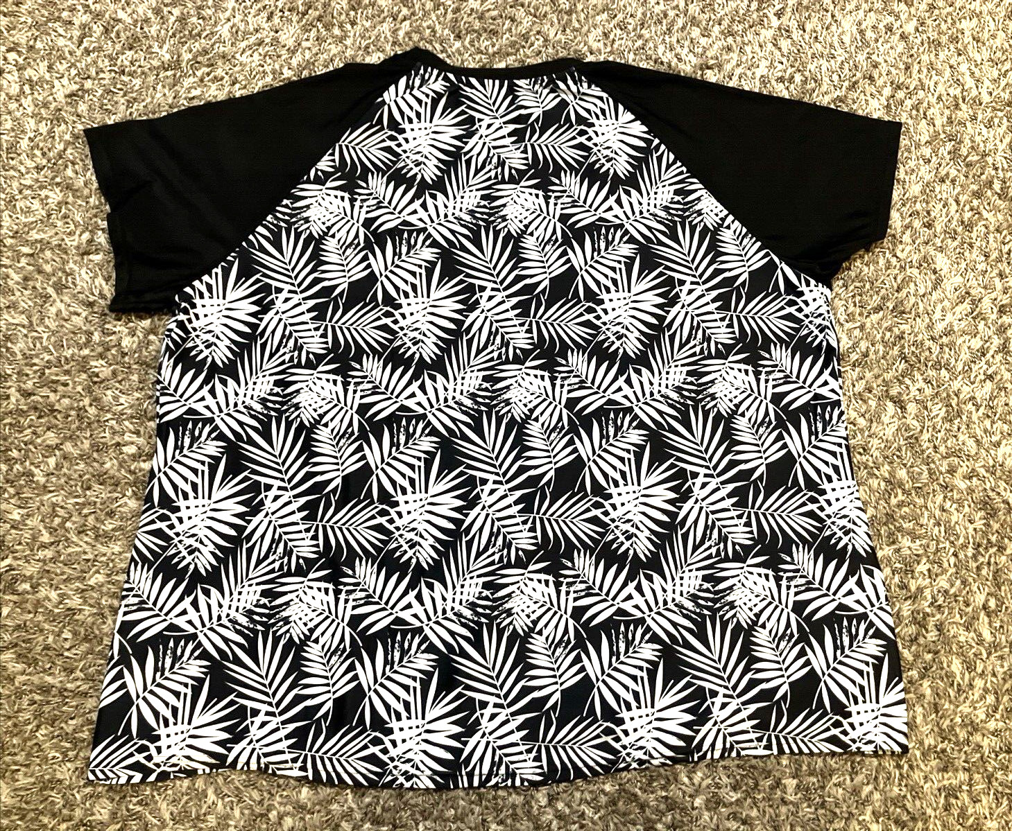 Rockstar Original Shirt Mens 5XL Black White Tropical Performance Sports Stretch gallery