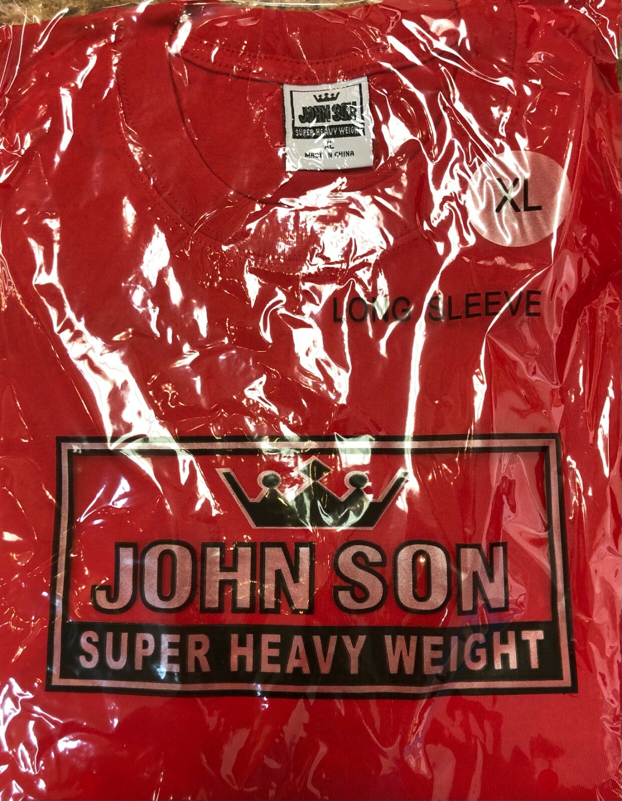 Plain Long Sleeve T-shirts Round Neck [JOHN SON]Super Heavy Weight[M~4XL] Single gallery